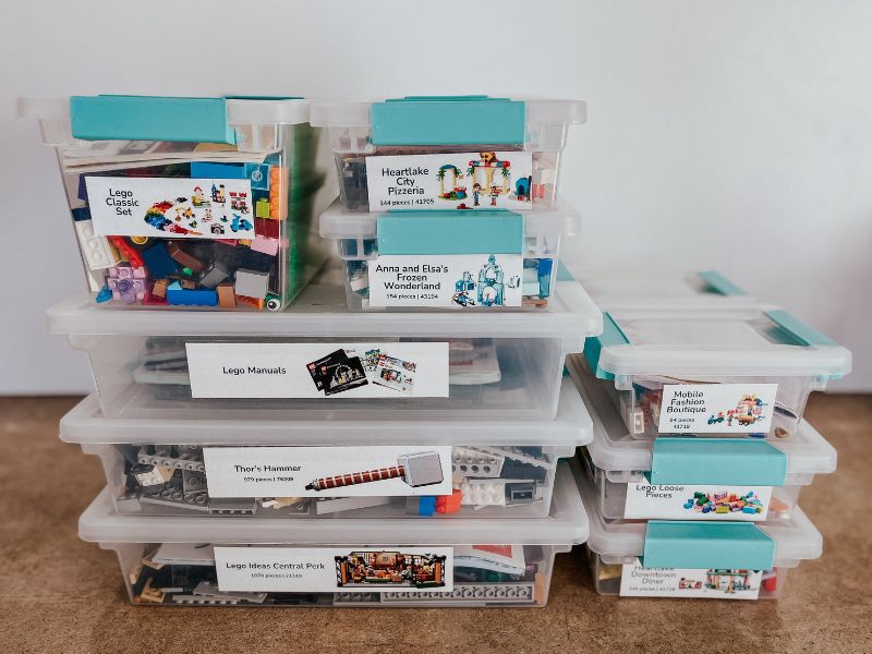 How to Organize Lego Sets