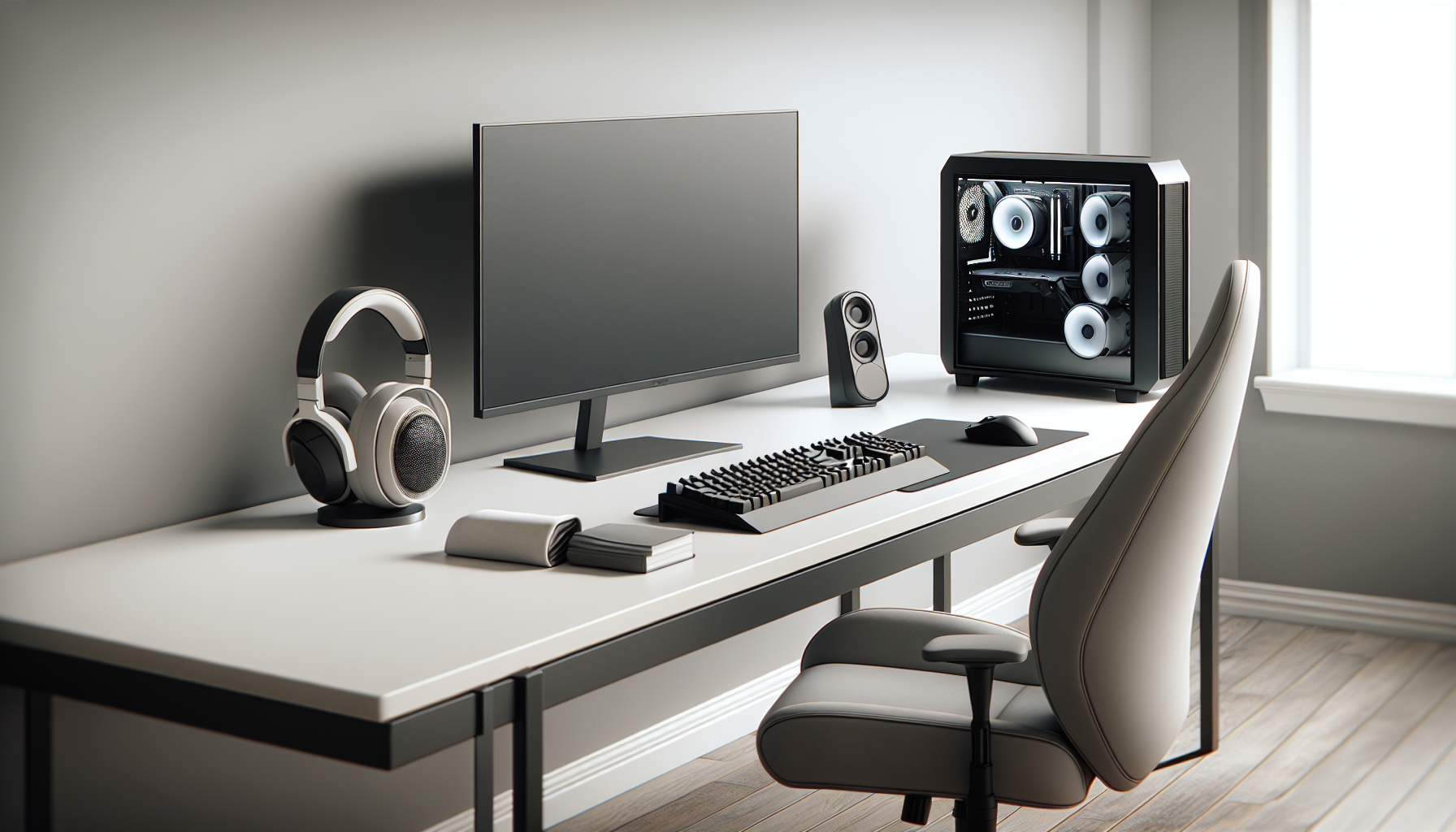 The Minimalist Guide to a Sleek Gaming Desk Setup
