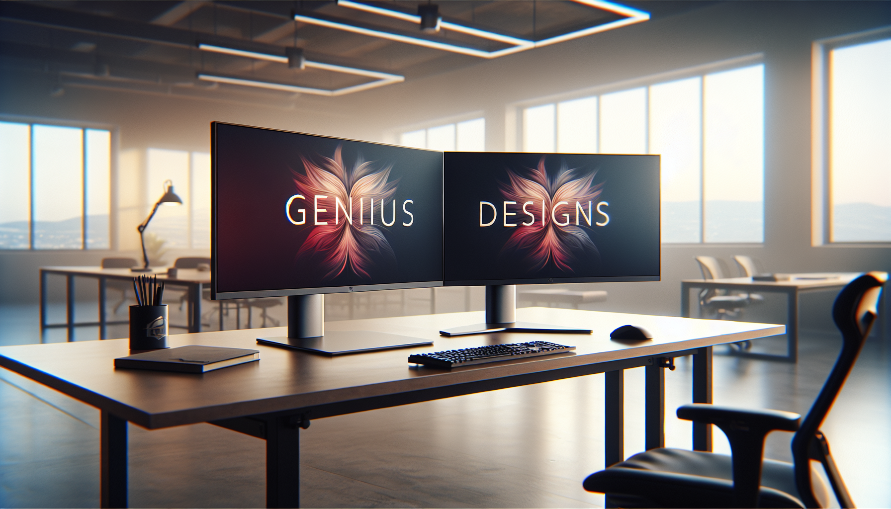Balancing Aesthetics and Functionality in Dual Monitor Setups