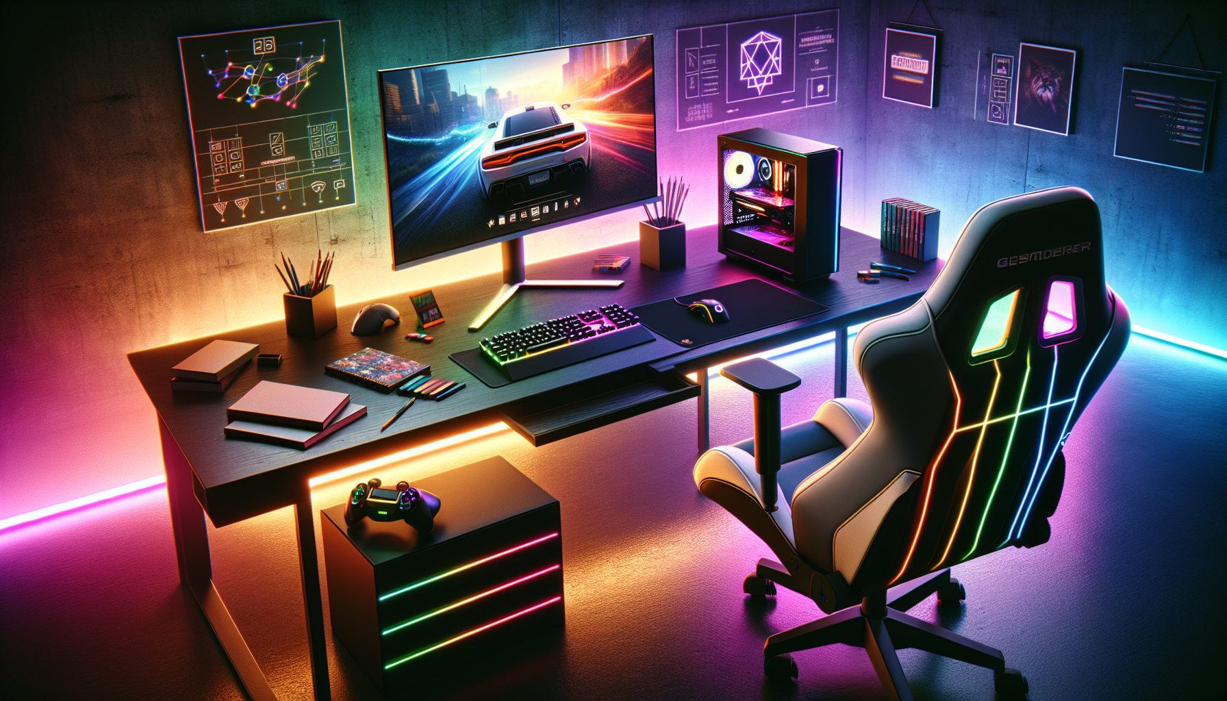 Transform Your Desk into a Pro Gamer's Paradise