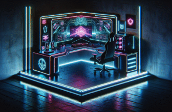 Designing a Futuristic Gaming Desk Setup