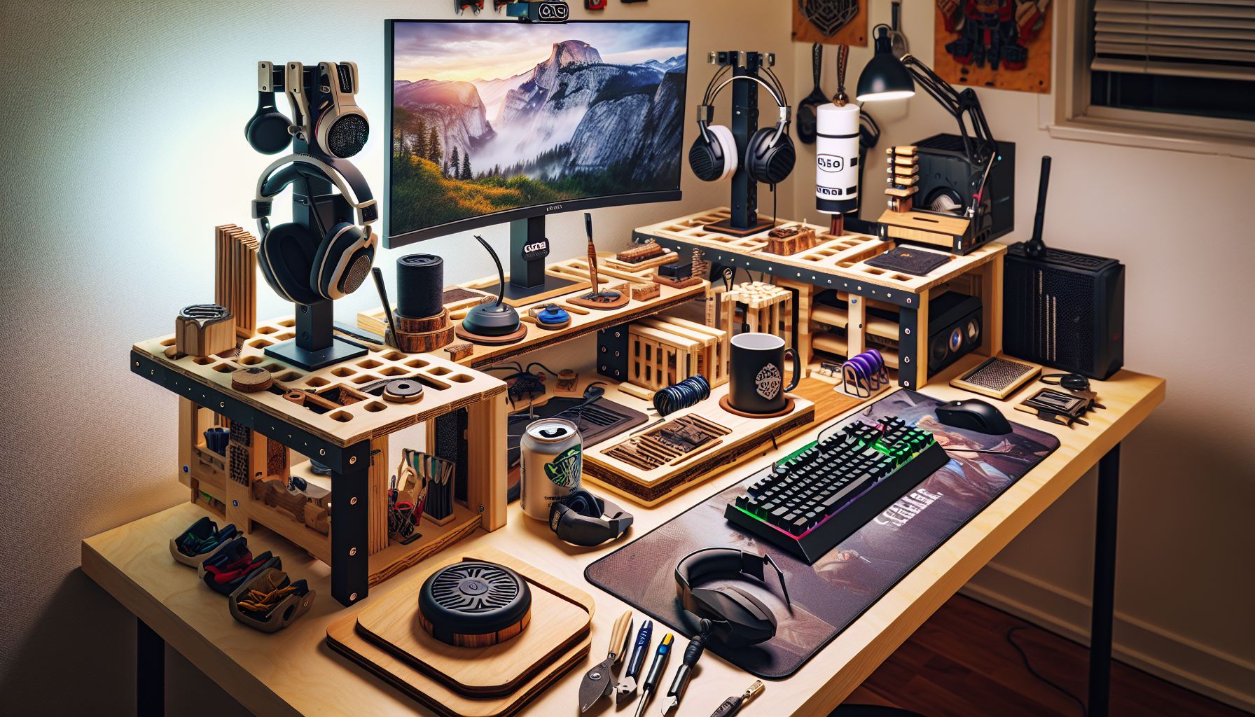DIY Projects to Enhance Your Gaming Desk Setup