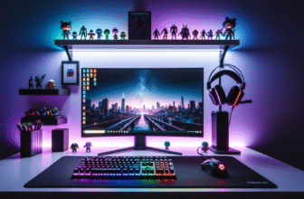 Aesthetic Additions for Your Gaming Desk Setup