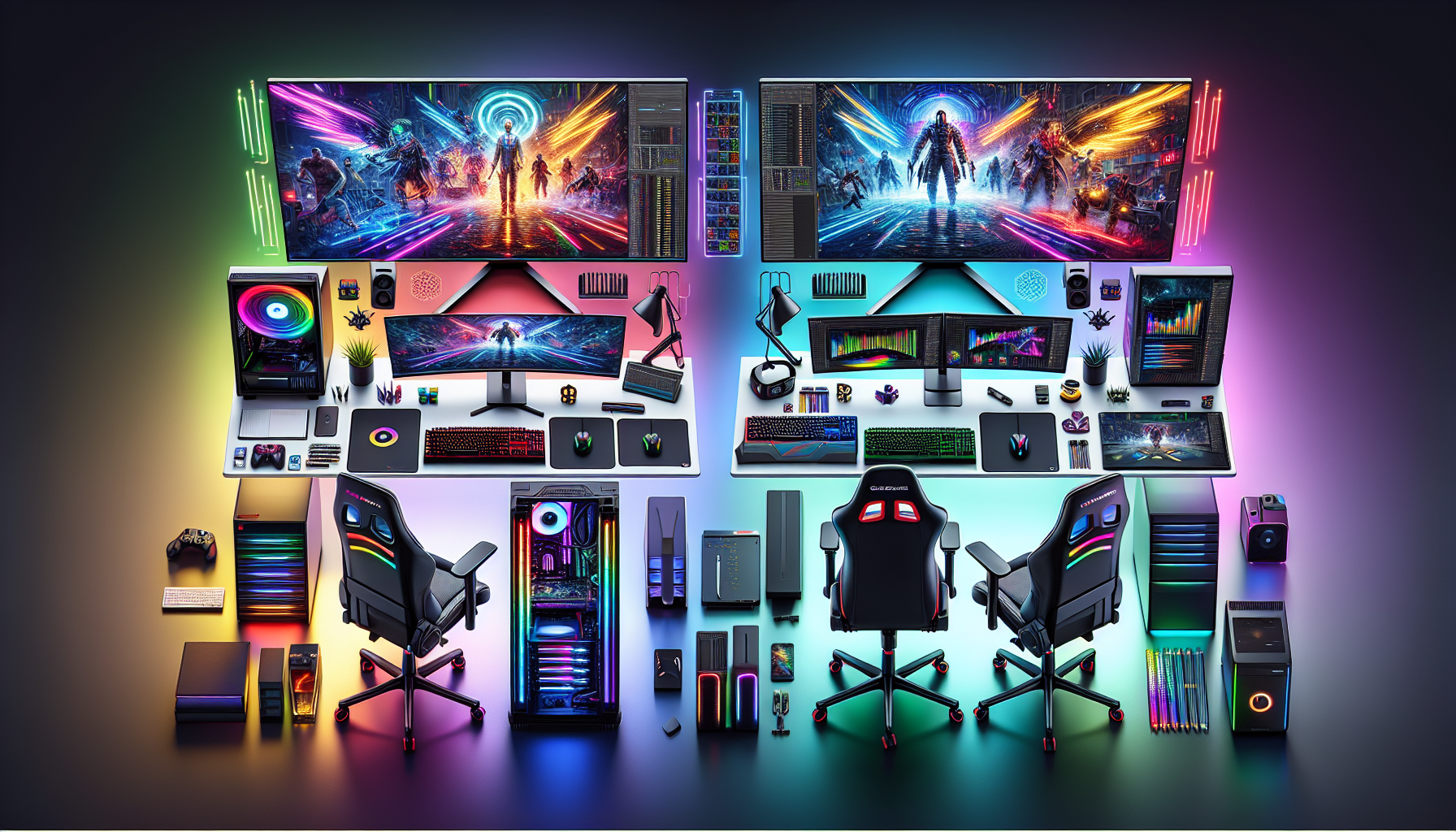 Dual Monitor Setups for Gamers and Professionals