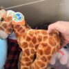 Wild Republic Plush Giraffe Stuffed Animal 12" Brown Tan Soft Toy New