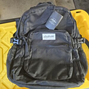 Abshoo Classic Backpack Black Polyester Travel School Bag New