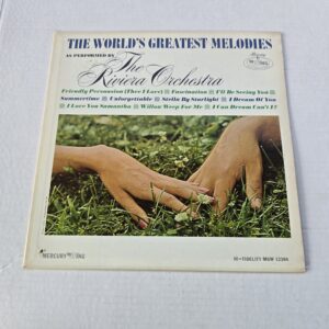 The Riviera Orchestra – The World's Greatest Melodies – 12" LP – Mercury Wing