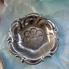 Vintage Silver-Plated Serving Bowl Ornate Rim 8–10" Used Serveware