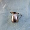 Stainless Steel Creamer Pitcher Silver 5-7oz Used Vintage Kitchenware