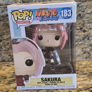 Funko 183 Sakura Vinyl Figure Pink Hair 3.75in Pop Animation New in Box
