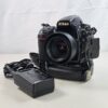 Nikon D700 Full Frame DSLR Camera w/ MB-D10 Battery Grip & 50mm f/1.8D