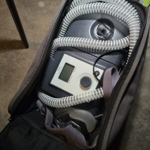 Philips Respironics BiPAP Pro Machine Sleep Apnea Device Used Black 10x6x4in