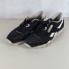 Reebok Classic Nylon Black White Men's Athletic Sneakers Used Retro Style