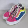 Vans Old Skool Sneakers Unisex Pink Blue Yellow Green White Purple