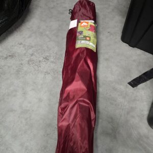 Ozark Trail Folding Camping Chair Red w/ Cup Holder & Carry Bag New