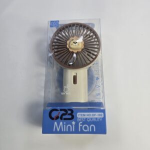 CPB DF-102 Portable Mini Fan USB Powered Handheld Desktop Lion Design