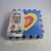 FunPlay Puzzle Play Mat Foam Interlocking Tiles 36 Pop-Out Shapes Multicolor