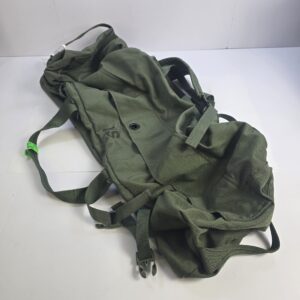 Military-Style Duffel Bag Olive Green Canvas Heavy Duty Tactical US