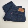 Levi's 501 Men's Jeans W40 L34 Dark Blue Denim Straight Leg