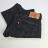 Levi's 501 Men's Jeans Black Denim 38W x 32L