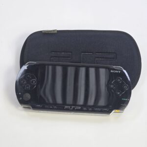 Sony PSP Handheld Gaming Console Black with Protective Carrying Case