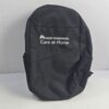 Kaiser Permanente Care at Home Backpack Black Fabric Promotional Bag