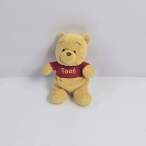 Winnie the Pooh Plush Toy Stuffed Animal Bear Yellow Red Disney Style