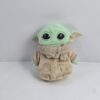 Grogu Baby Yoda Plush Stuffed Toy Green Beige Robe Star Wars Mandalorian