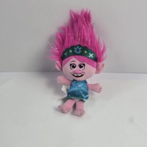 Plush Doll with Pink Hair Stuffed Toy – Troll Style Character