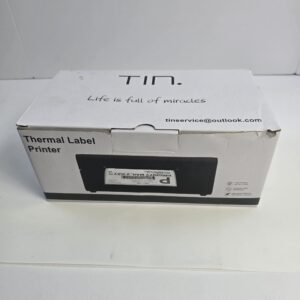 TIN. Thermal Label Printer Desktop Shipping Barcode Printer