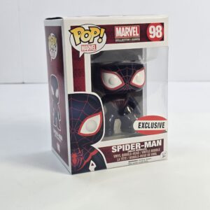 Funko Pop 98 Spider-Man Miles Morales Vinyl Bobblehead Marvel Exclusive