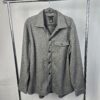 Goodfellow & Co Men's Gray Button-Up Shirt Jacket Standard Fit