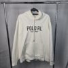 Polo Ralph Lauren Hoodie Men's Off-White Cream Hooded Sweatshirt
