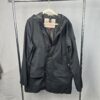 Hunter Men's Black Hooded Rain Jacket Size M