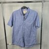 Hollister Epic Flex Men's S Blue Short Sleeve Button-Up Shirt