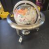 Decorative Desktop Globe with Metal Stand Multicolor World Map