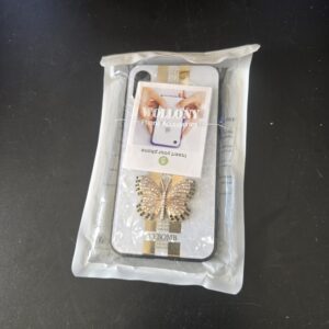 WOLLONY Phone Case with Butterfly Ornament for Smartphones