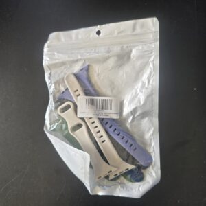 Silicone Smartwatch Bands Set 40mm 44mm 45mm Multicolor Compatible with Apple Watch