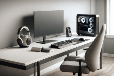 The Minimalist Guide to a Sleek Gaming Desk Setup