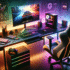 Gaming Desk Setup Ideas for Small Spaces