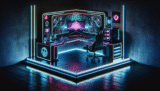 Designing a Futuristic Gaming Desk Setup