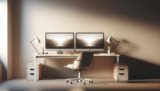Inspiration from Minimalist Dual Monitor Workspaces