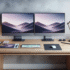 Balancing Aesthetics and Functionality in Dual Monitor Setups